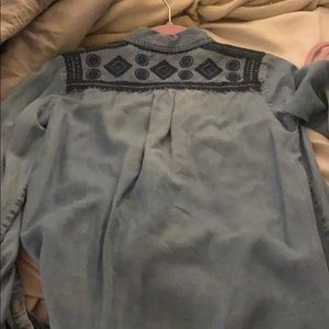 Jean shirt from Francesca‘s size S